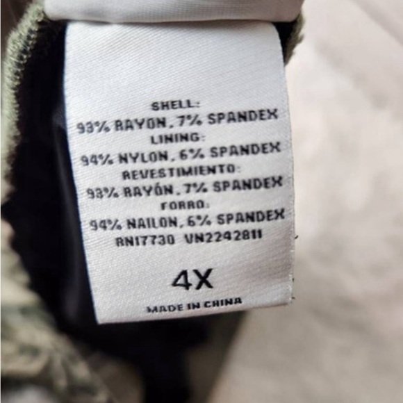 🆕 Ava & Viv Asymmetrical Skirt 4X NWOT - Picture 4 of 4